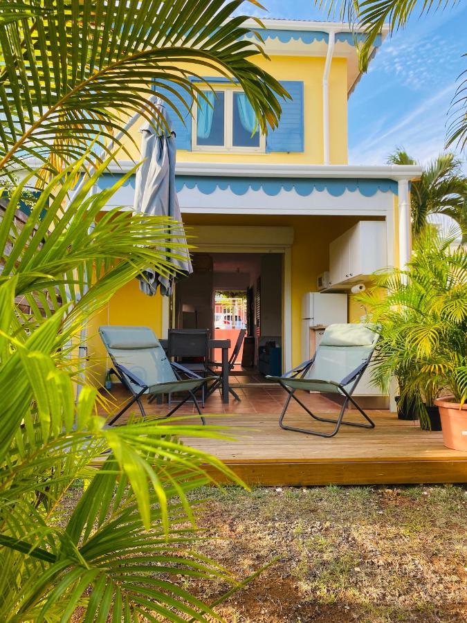 Maison mitoyenne , piscine,Citerne, jardin, parking, plage Le Gosier  Eksteriør bilde