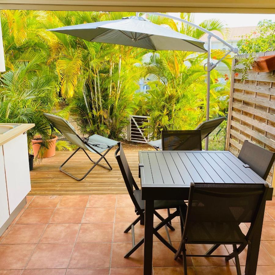 Maison mitoyenne , piscine,Citerne, jardin, parking, plage Le Gosier  Eksteriør bilde