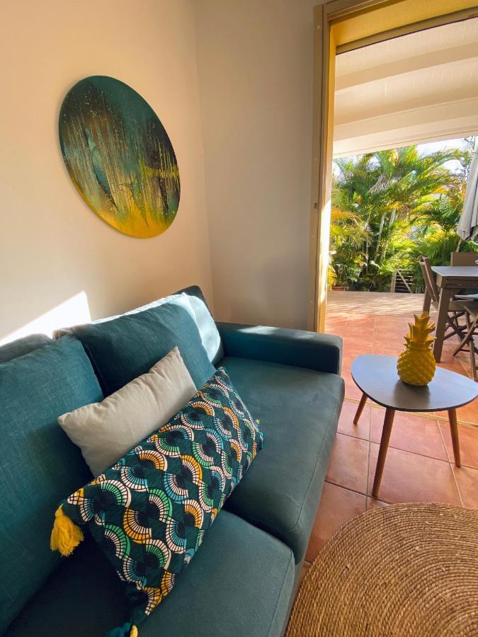 Maison mitoyenne , piscine,Citerne, jardin, parking, plage Le Gosier  Eksteriør bilde